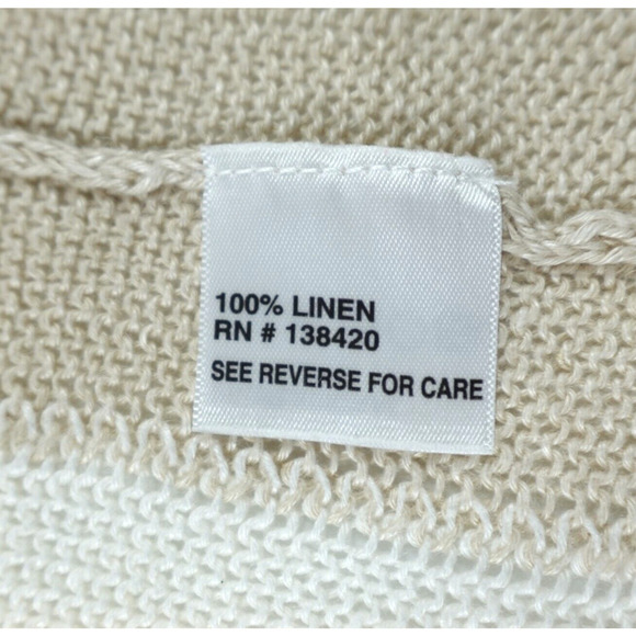 Womens Linen Open Front Duster Cardigan 2XS Brown Metallic Long Lagenlook Kimono - Picture 10 of 15